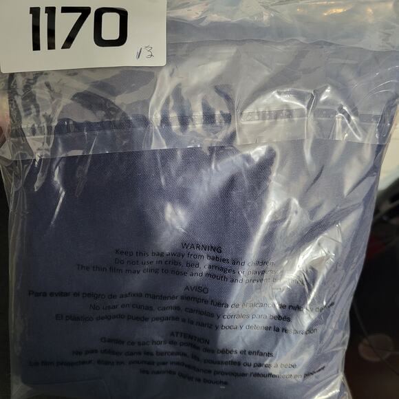 Ellos Women's Navy Cropped Wide Leg Pants Size 26 72225-1170 - Picture 7 of 7